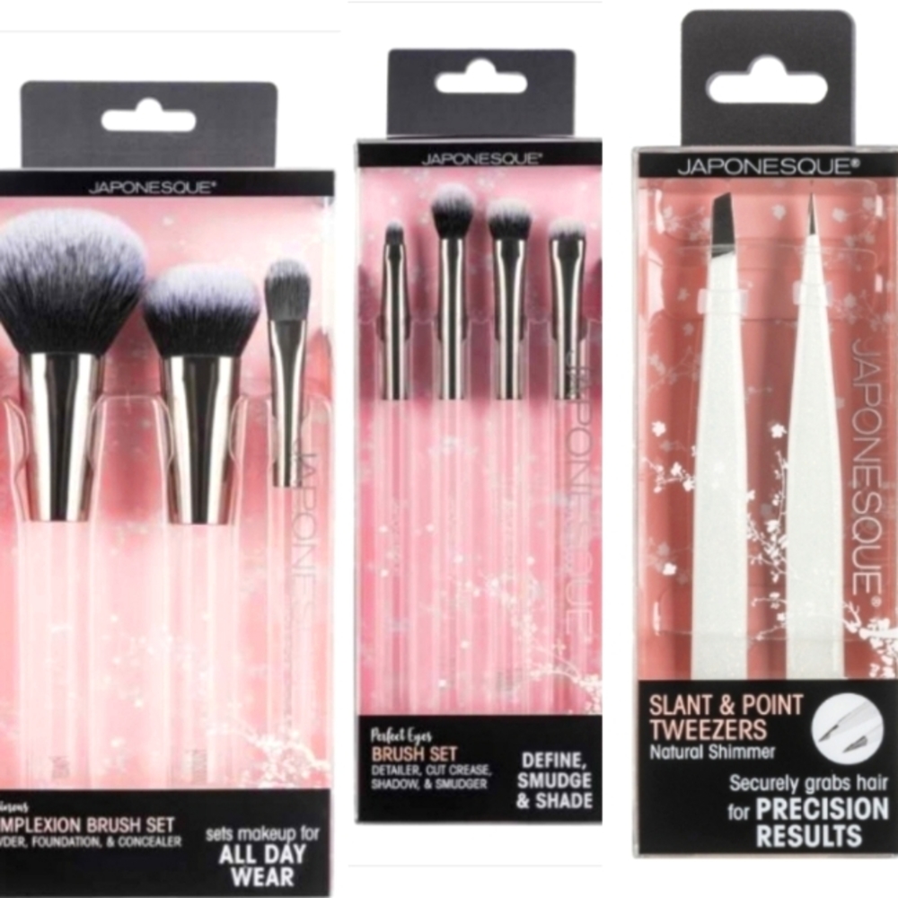 Japonesque ultimate makeup brush set bundle